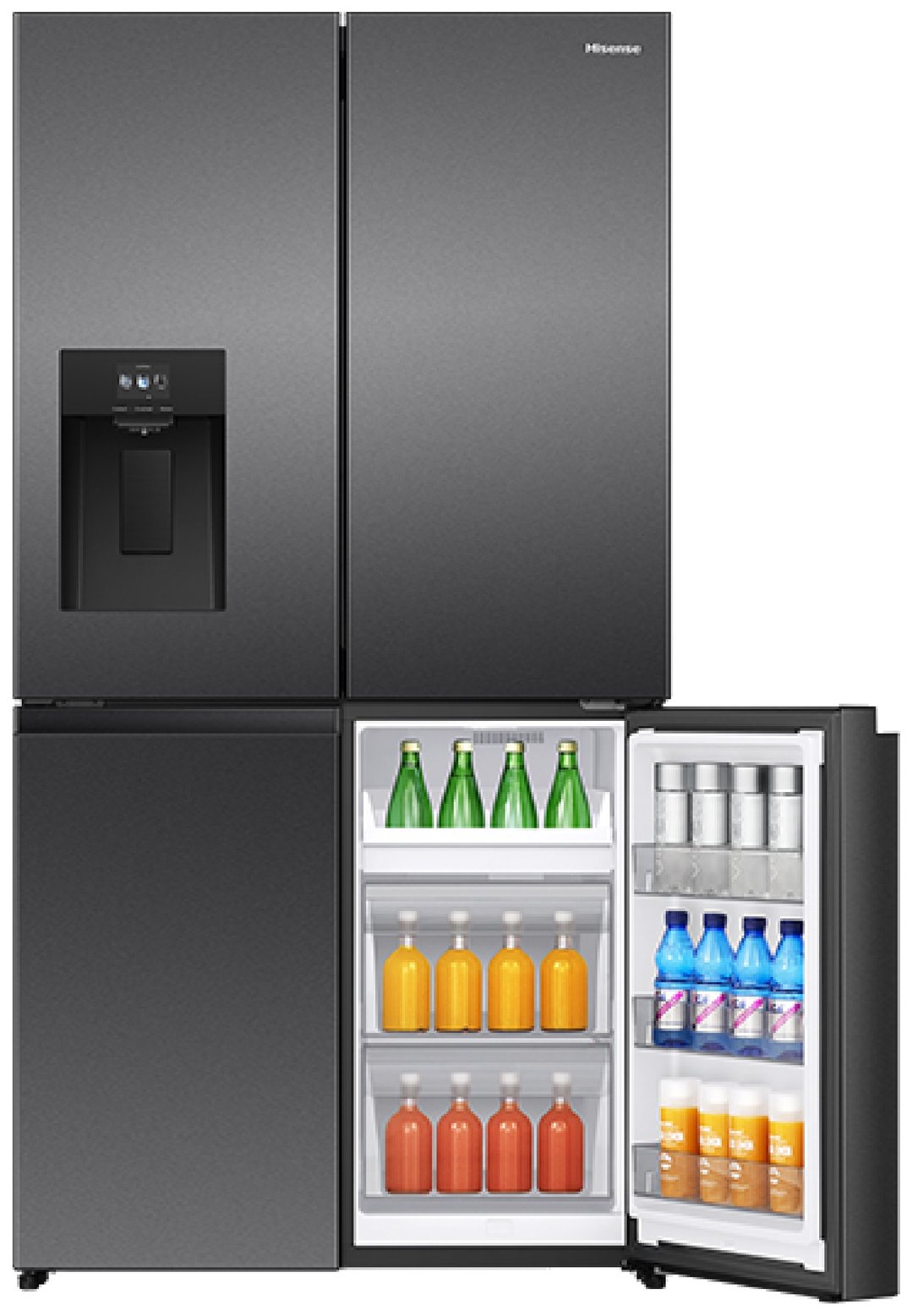 Hisense PureFlex 615L French Door Fridge HRCD615TBW