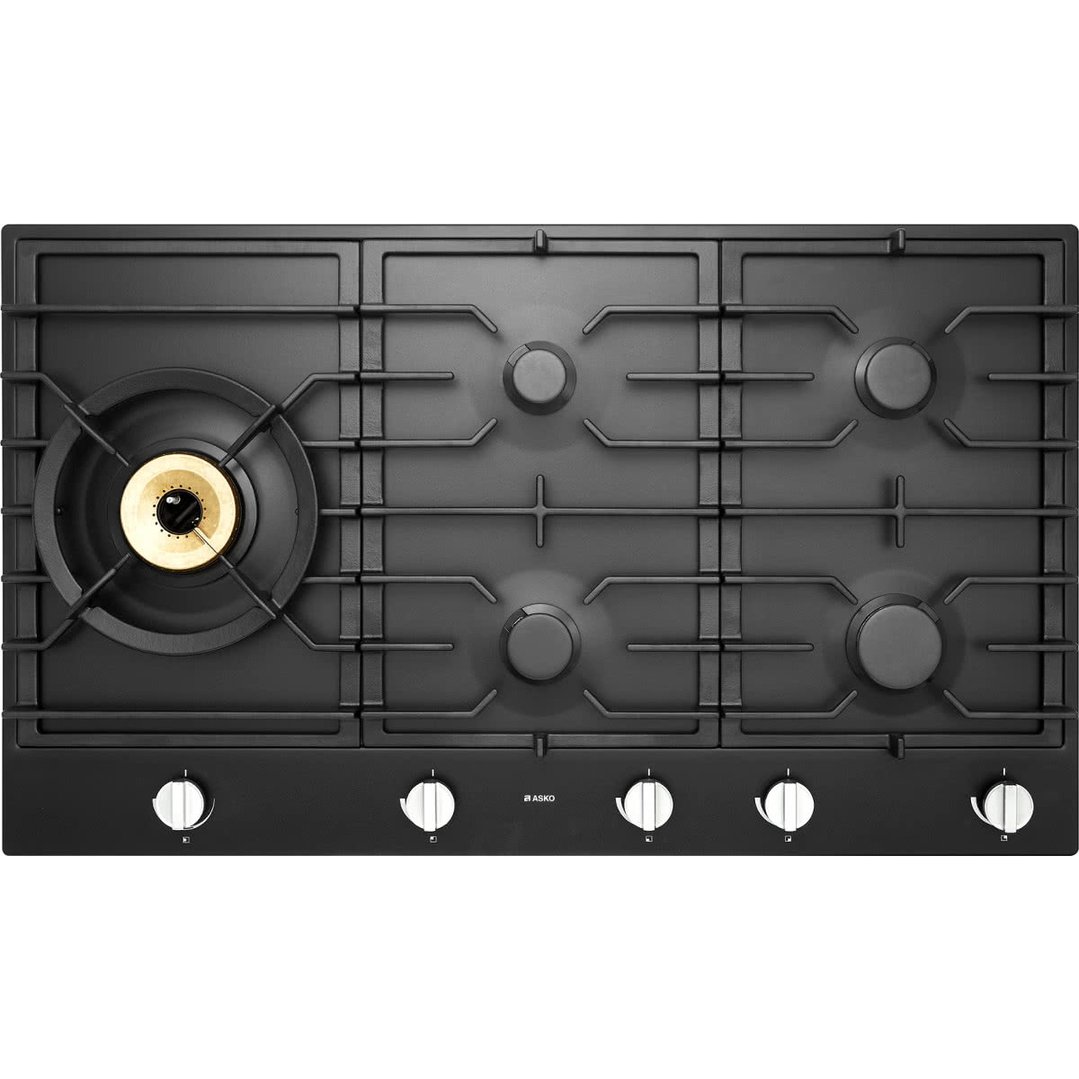Asko 90cm Gas Cooktop Graphite Black HG1986AD Buy Online with