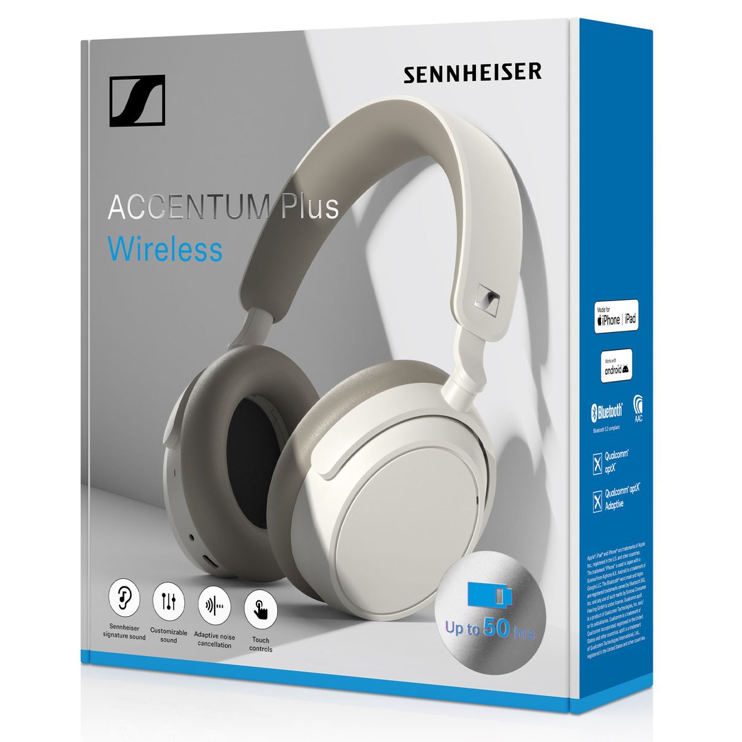 Sennheiser ACCENTUM Plus Wireless White 700177