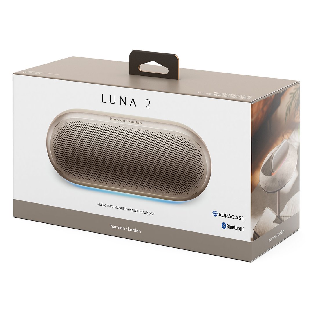 Harman Kardon Luna 2 Portable Bluetooth Speaker - Warm Sand HKLUNA2WSD