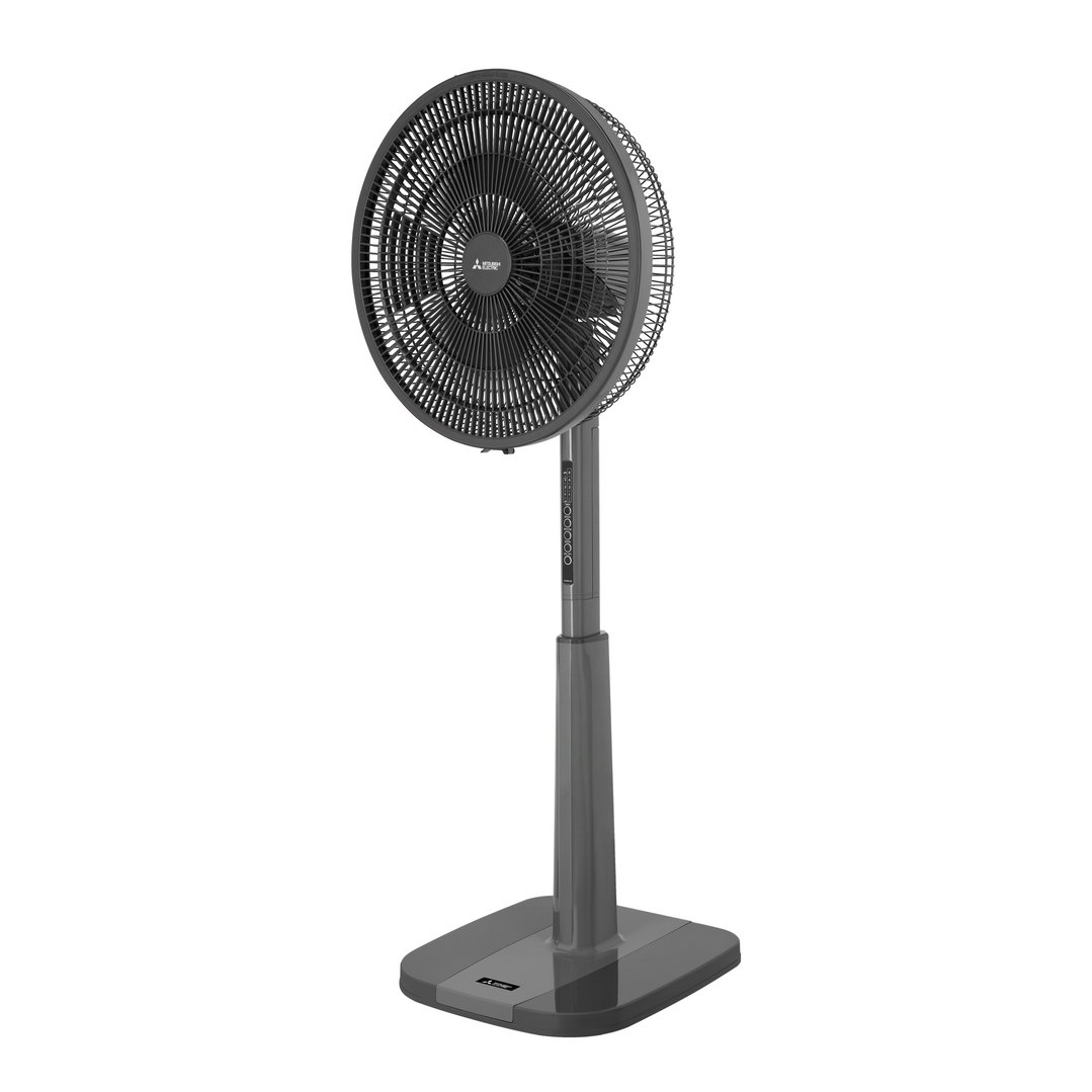 Mitsubishi Electric 40cm Pedestal Fan Classic Grey LV16AS-RC-PCY-GY