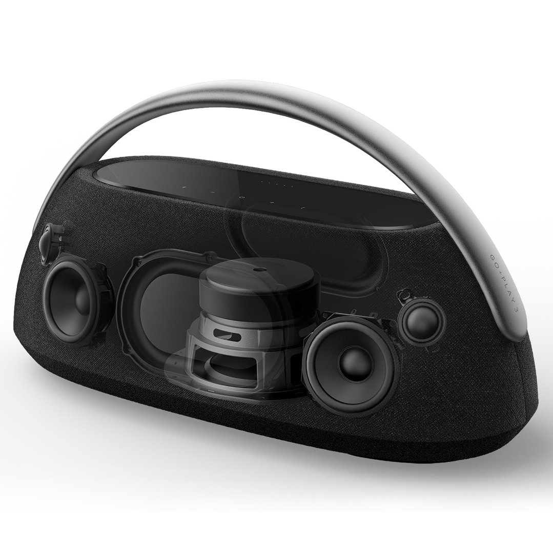 Harman Kardon Go Play 3 Bluetooth Speaker Black. HKGOPLAY3BLKAS