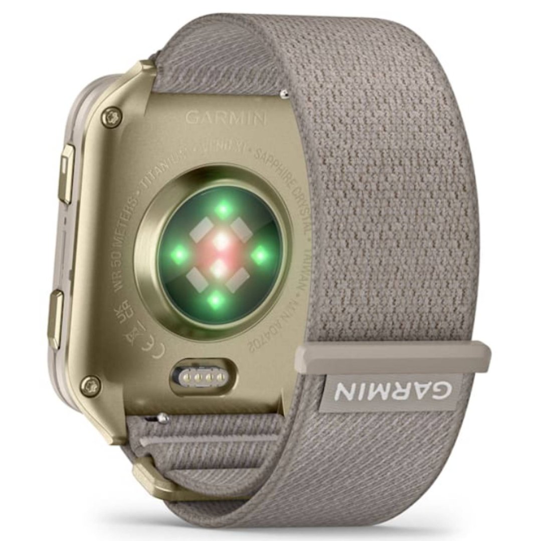 Garmin Venu® X1 Soft Gold with Titanium Caseback 010-02980-15