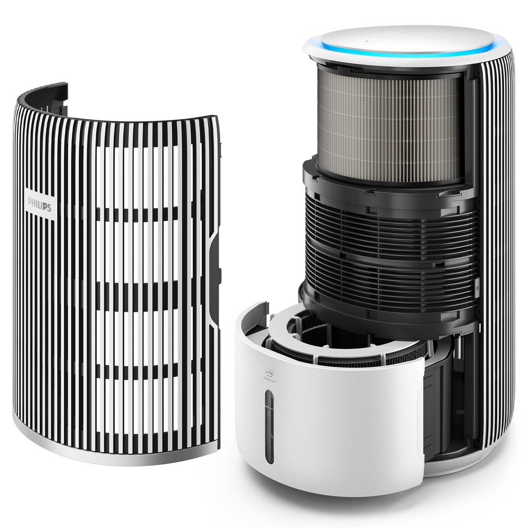 Philips PureProtect Water 3400 Series Smart 2-in-1 Air Purifier and Humidifier AC3420/10