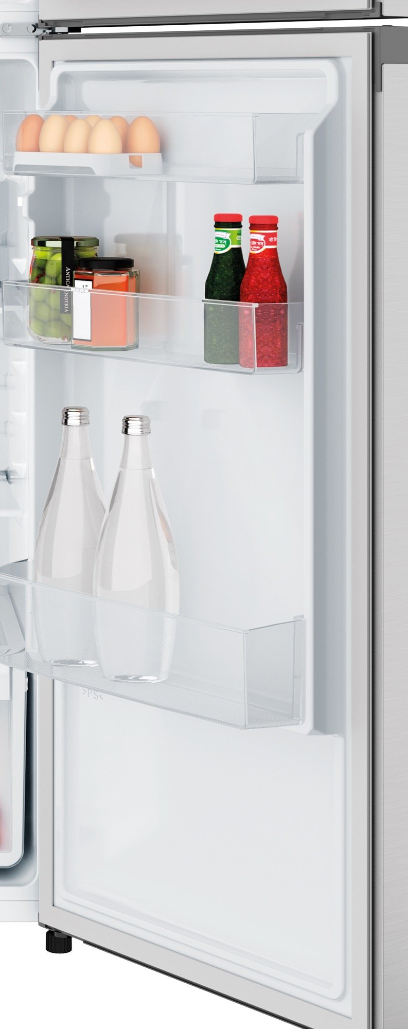 Westinghouse 312L Top Mount Fridge - Silver WTM3100SL-X