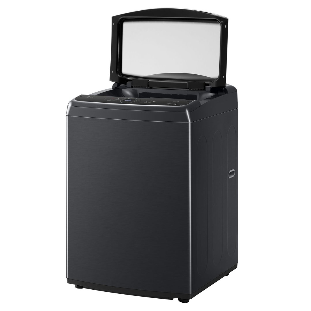 LG 12KG Direct Drive Steam Top Load Washing Machine Black WTL912B