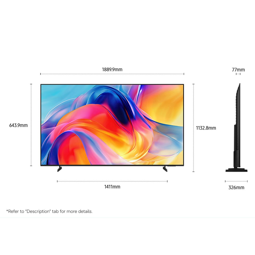 Samsung 85" M70H Mini LED 4K Smart TV 2026 UA85M70HAWXXY