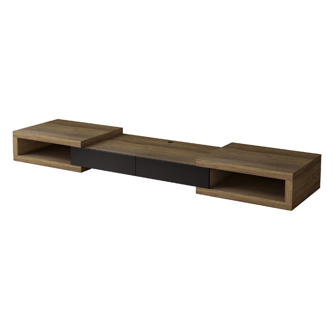 Tauris Split 2500 Entertainment Unit Dark Oak SPLIT2500DO