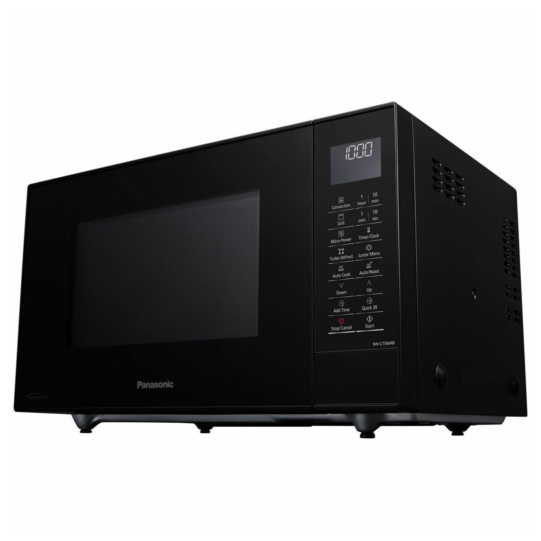 Panasonic Black Convection Microwave 520mm Wide. NN-CT56MBQPQ