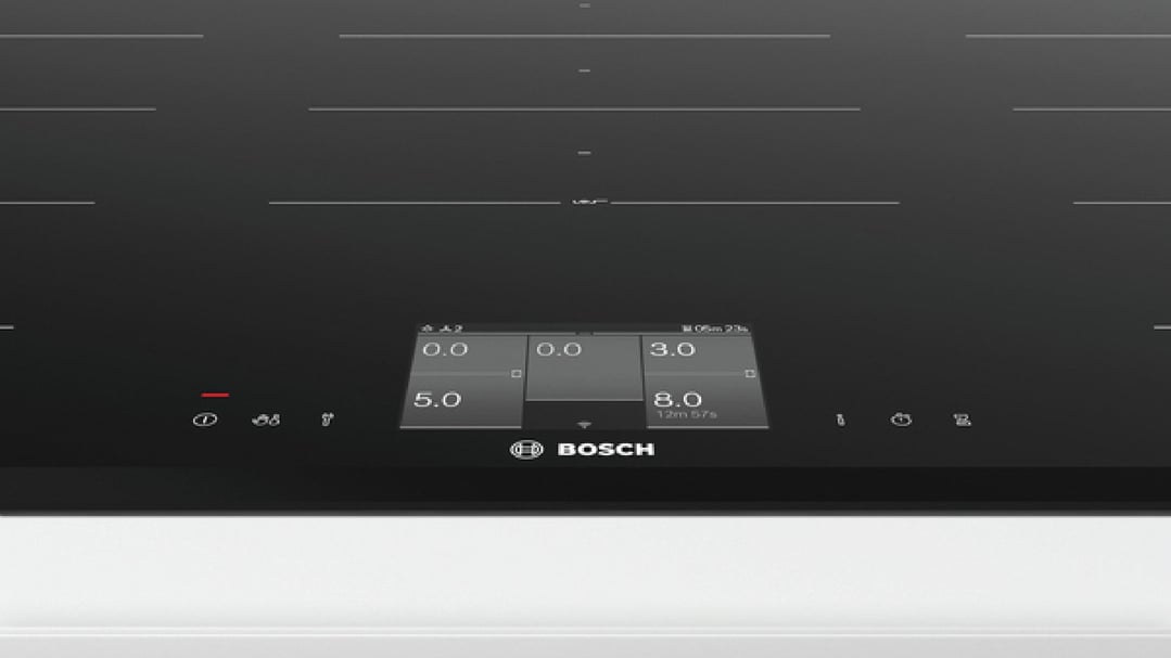 Bosch 90cm Accentline FlexInduction Cooktop PXX995KX5E