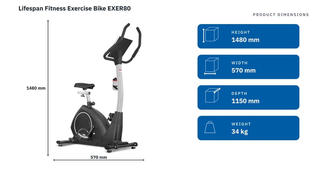 Lifespan Fitness Exercise Bike EXER80