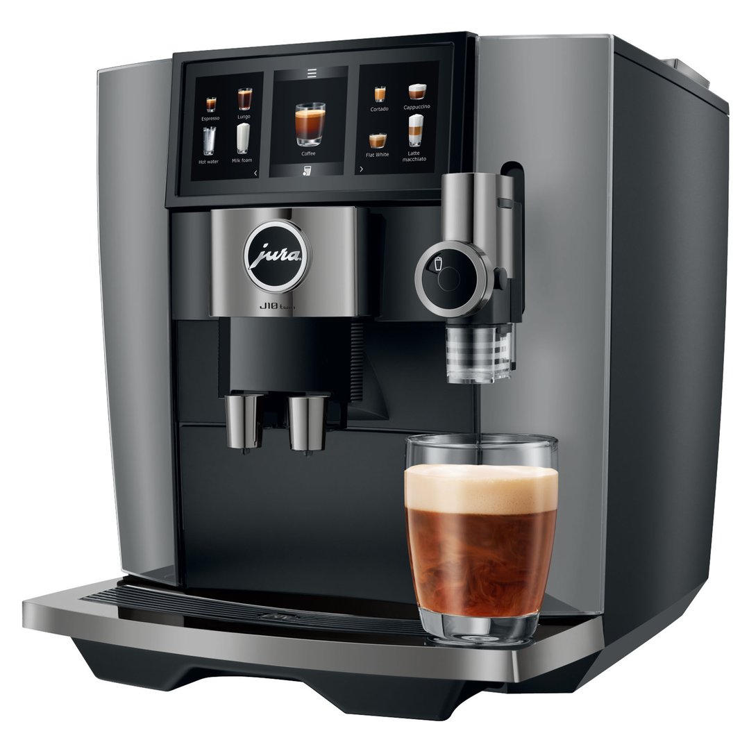 Jura J10 Automatic Coffee Machine - Piano Black 15664