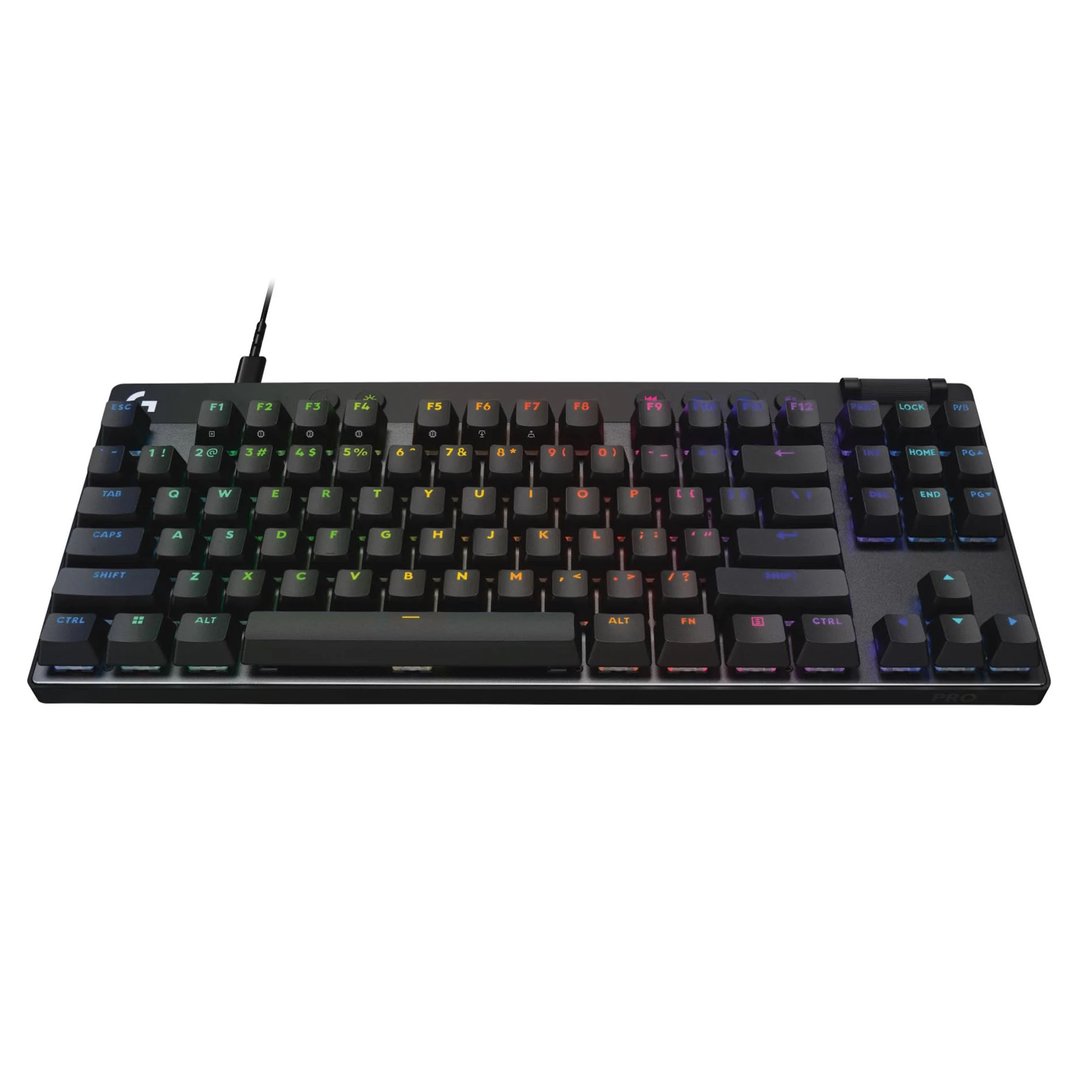 Logitech PRO X TKL RAPID Wired Gaming Keyboard - Analog Switches Black 920-013234