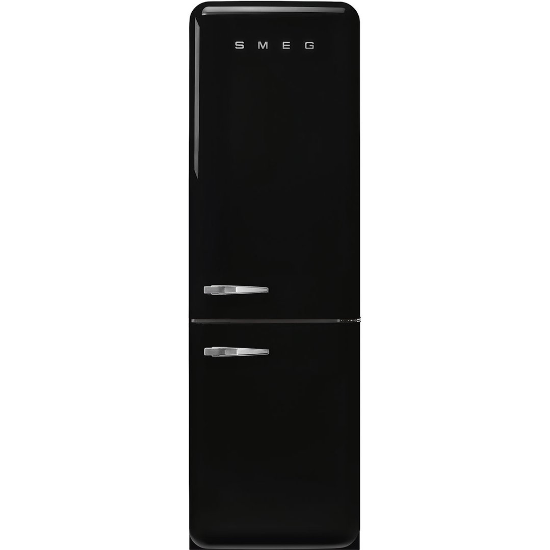 Smeg FAB 32 50’S Style Retro Refrigerator, Right Hand - Black FAB32RBL5AU