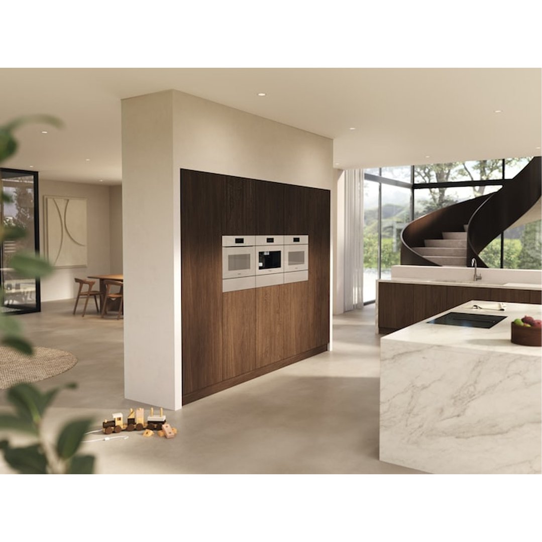 Miele 45cm Handleless Speed Oven with 3in1 Functionality, Pearl Beige H7840BMXPEBE