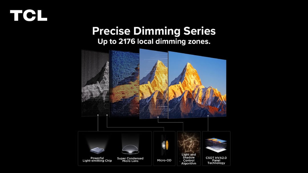 TCL 85" C7L Premium SQD-MINILED Google TV (2026) 85C7L
