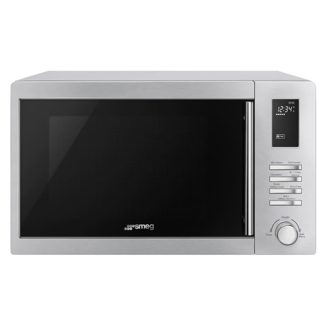 Smeg 34L Convection Microwave Oven SAM34CXI Buy Online with Afterpay & ZipPay Bing Lee