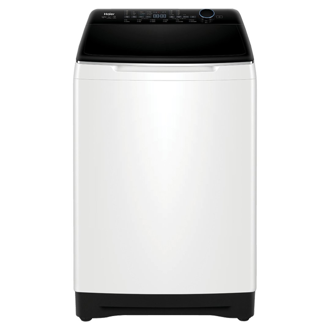 Haier Top Loader Washing Machine, 12kg, UV Protect, White HWT12AD1