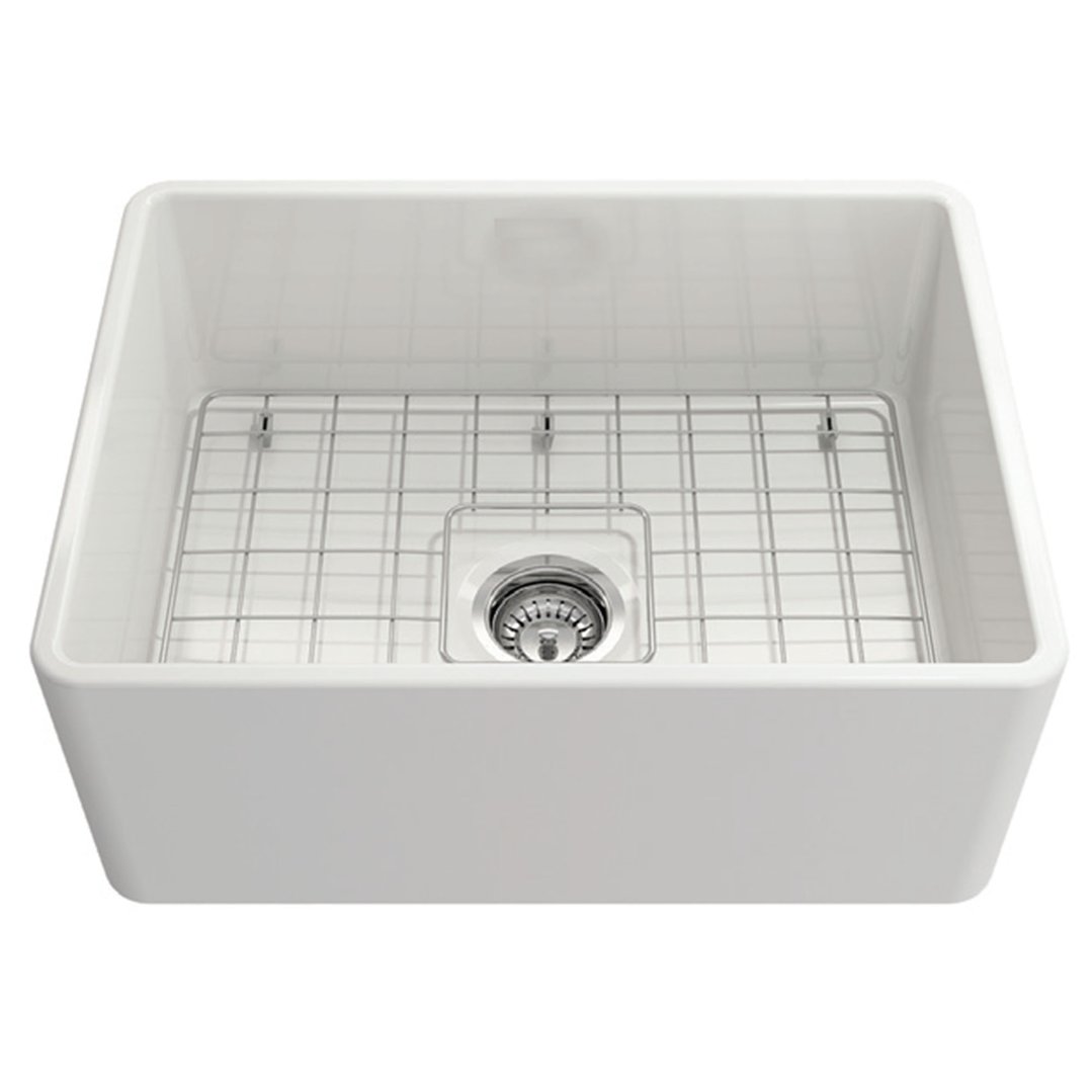 Turner Hastings Novi 60x46 Fireclay Butler Sink - Gloss White NO60FS