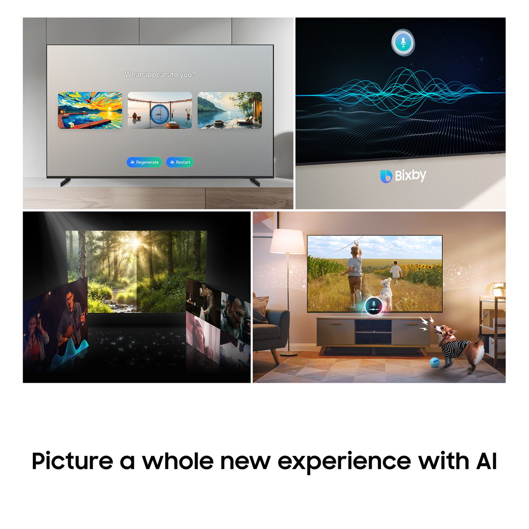 Samsung 85" QN80H NEO QLED 4K Mini LED Smart AI TV 2026 QA85QN80HAWXXY