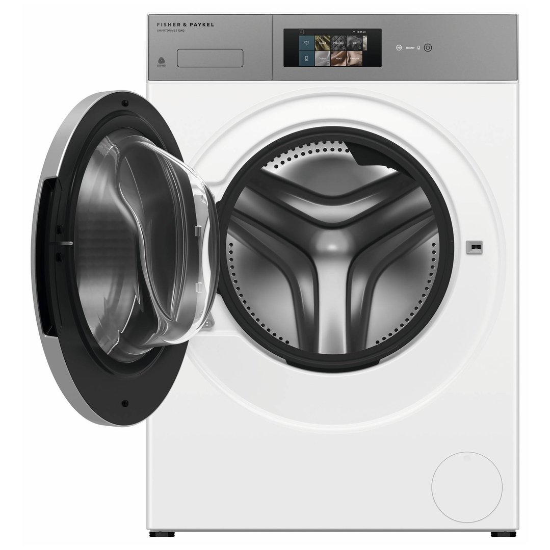 Fisher & Paykel 12kg Series 7 Contemporary Front Loader Washer - White WH1260R5