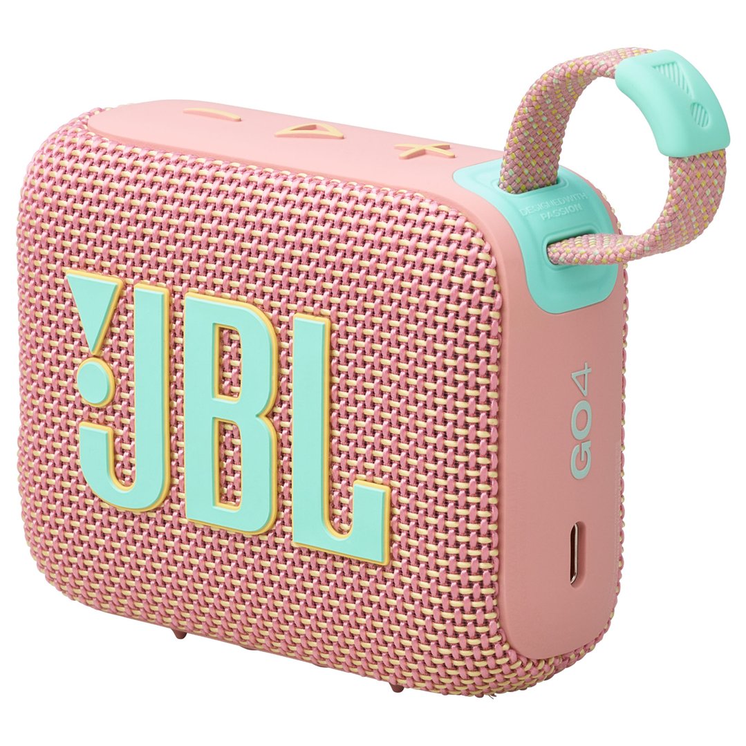 JBL GO4 Mini Bluetooth Speaker Pink JBLGO4PINK