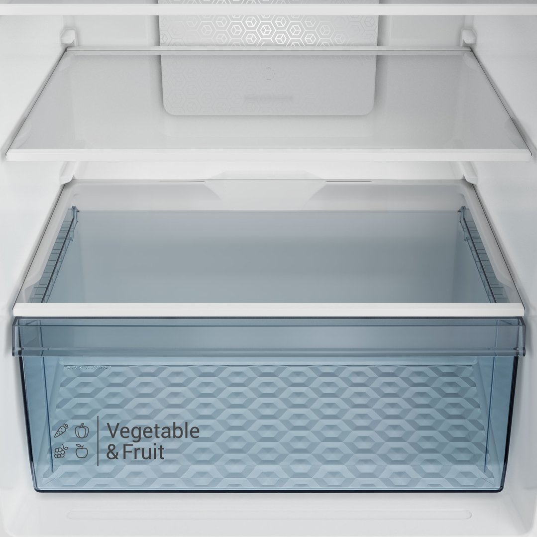 Hitachi 344L Inox Top Mount Fridge HRTN6379SXAU