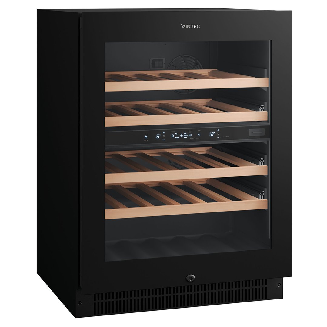 Vintec 40-Bottle Dual Zone Wine Cabinet VWD820SCB-X
