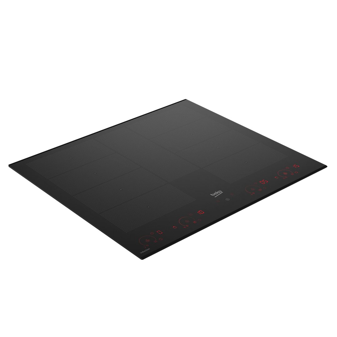 Beko Flexy Induction 60cm Built-In Cooktop with Luminous Control BCT604IG