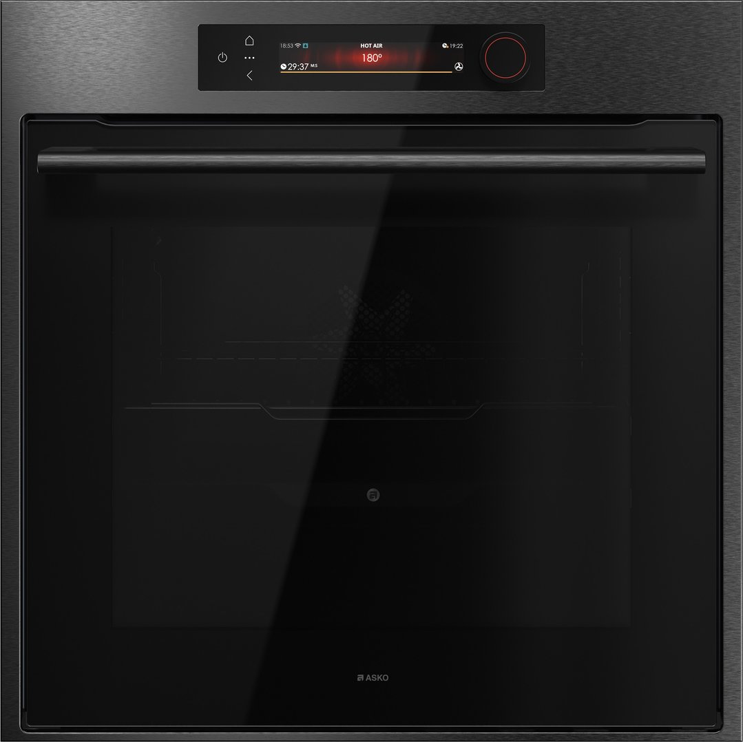 ASKO Craft Frame 60cm Pyrolytic Oven - Black Steel OTP66BSH-AU