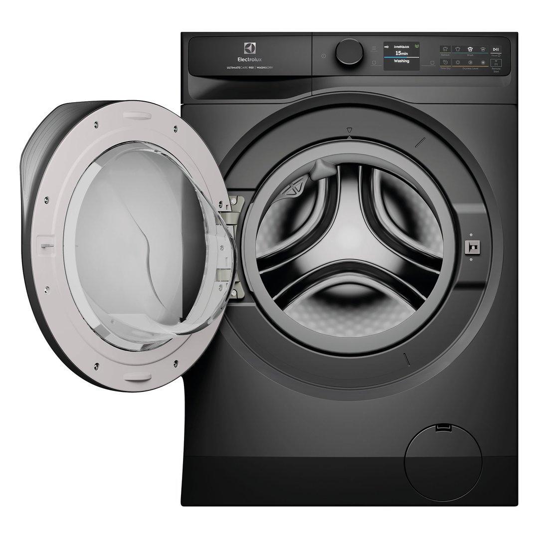 Electrolux 12kg UltimateCare 900 Front Load Washing Machine with 8kg Dryer Dark Onyx EWW1242R9SCS