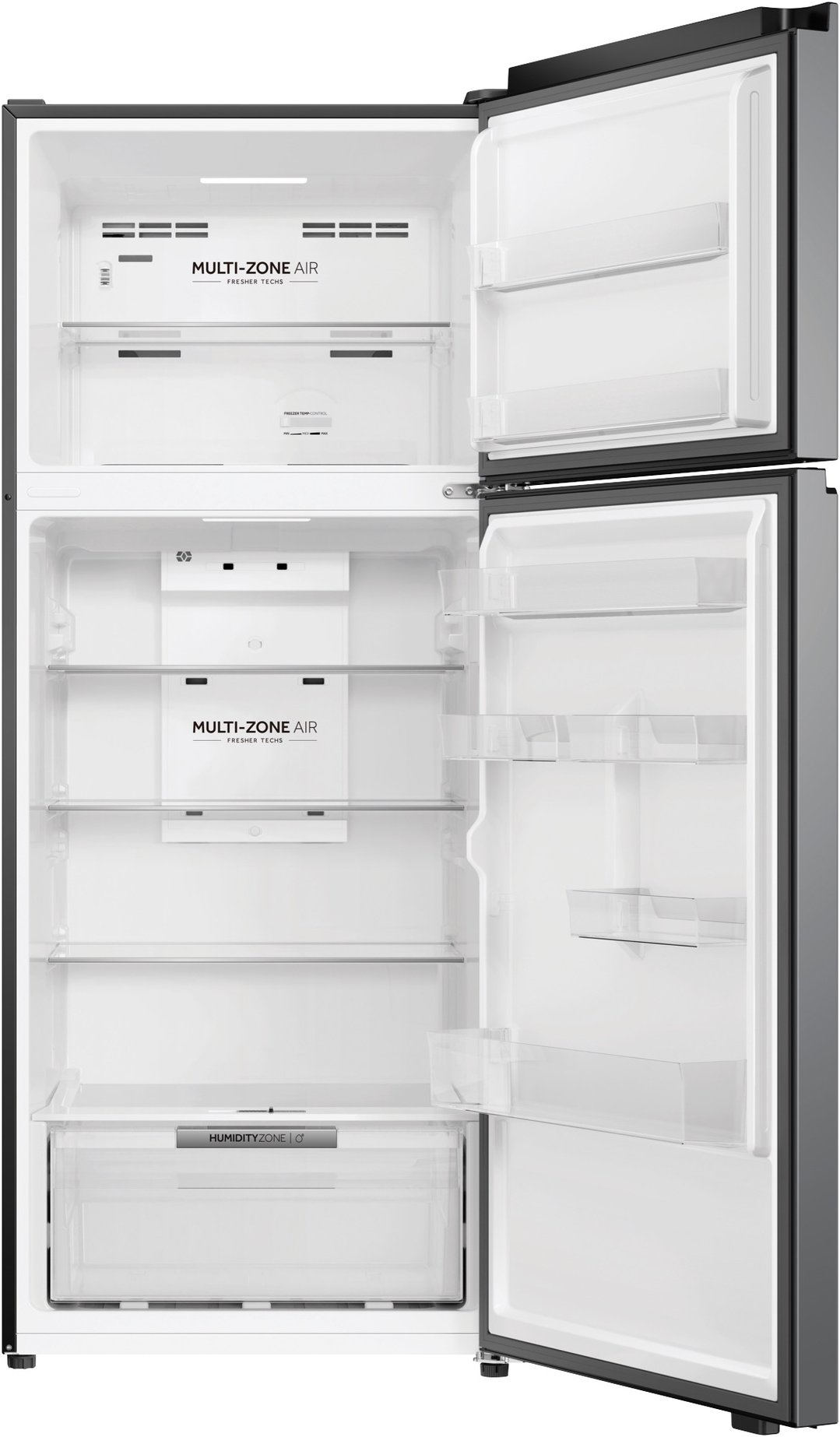 Haier 443L 300 Series Refrigerator Satina Top Freezer HRF450TS