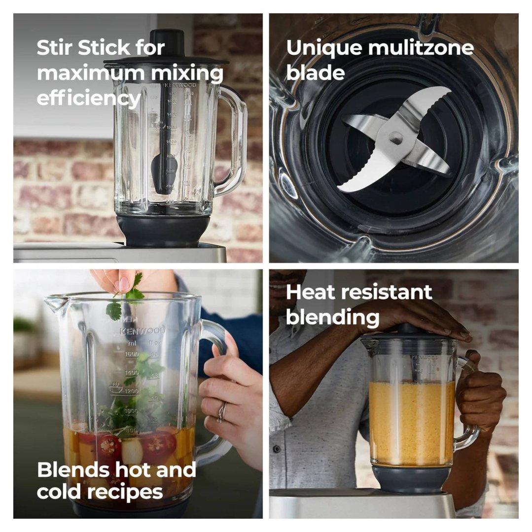 Kenwood Thermoresist Glass Blender Attachment KAH359GL