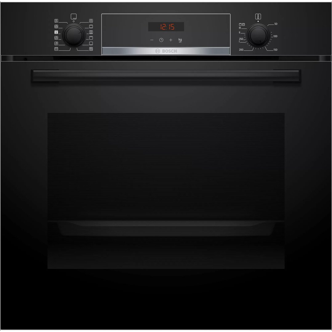 Bosch Serie 4 60cm Builtin Oven with Added Steam Function Black