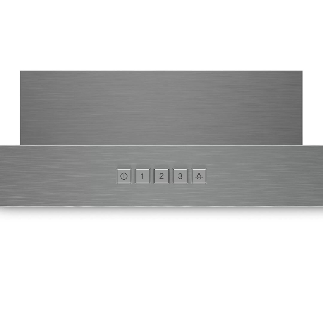 Bosch Series 2 Wall-mounted canopy rangehood 60 cm Stainless steel DWB65BC50A