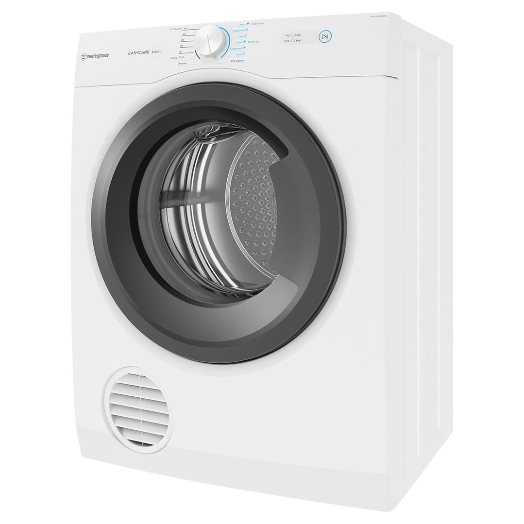 Westinghouse 6.5kg Vented Dryer WDV656N3WB