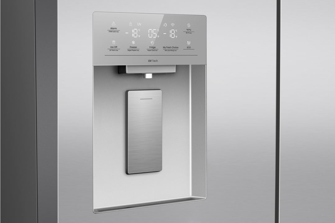 Hisense 640L PureFlex French Door - Stainless Steel HRCD640TSW