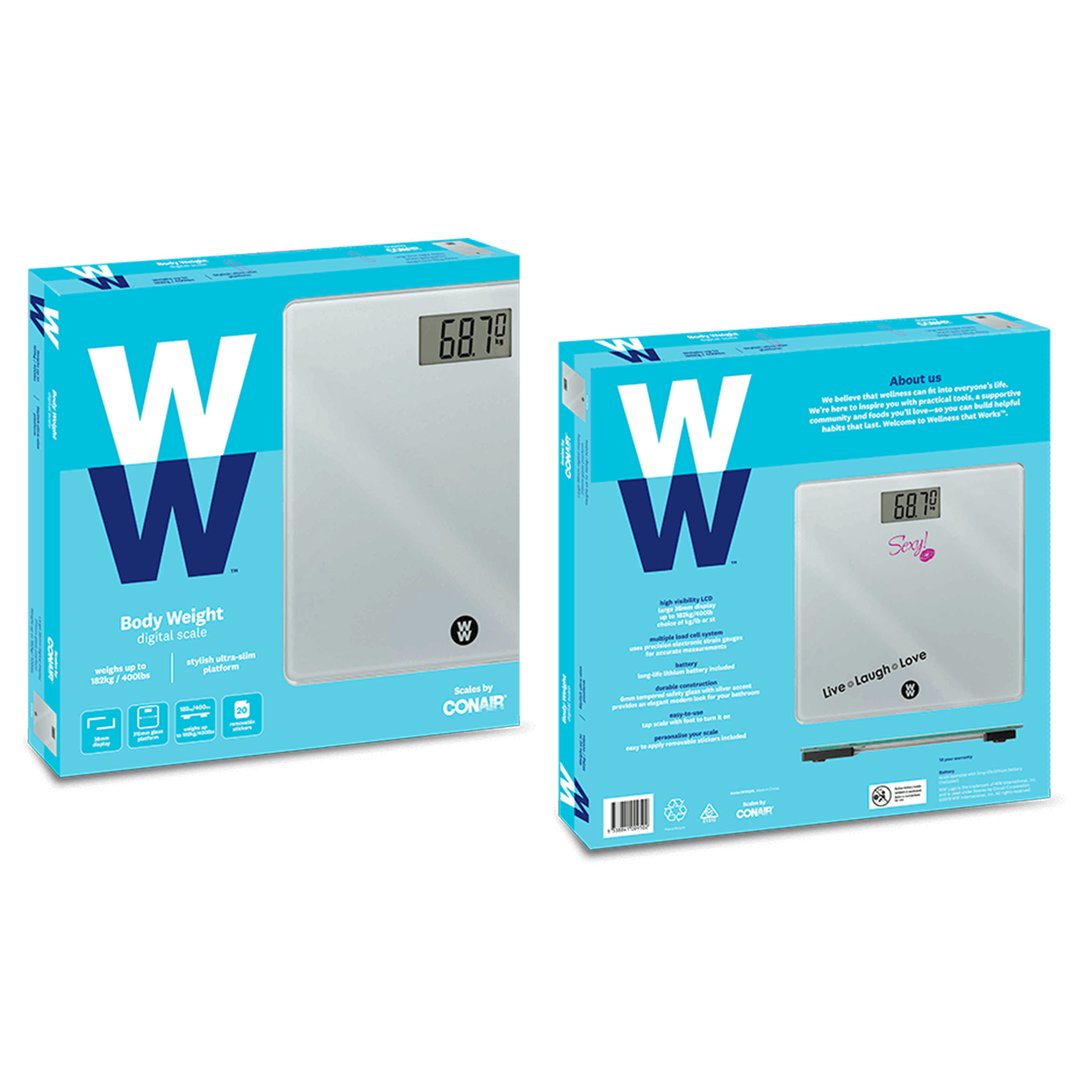 Conair Body Weight Digital Scale. WW58CA