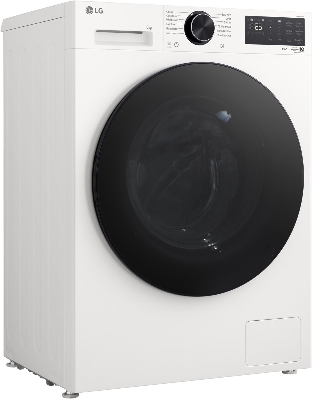 LG 8kg Series 3 Slim Front Load Washer White WX3-1208W