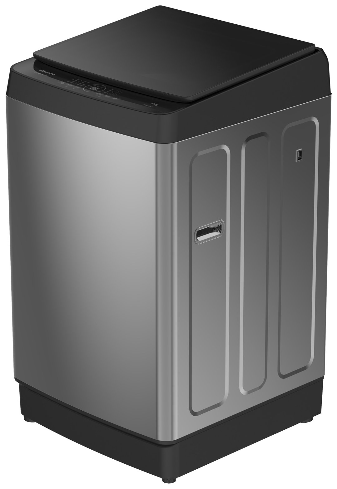 Hisense Series 3K 8kg Top Load Washer - Black HWT3K8065B