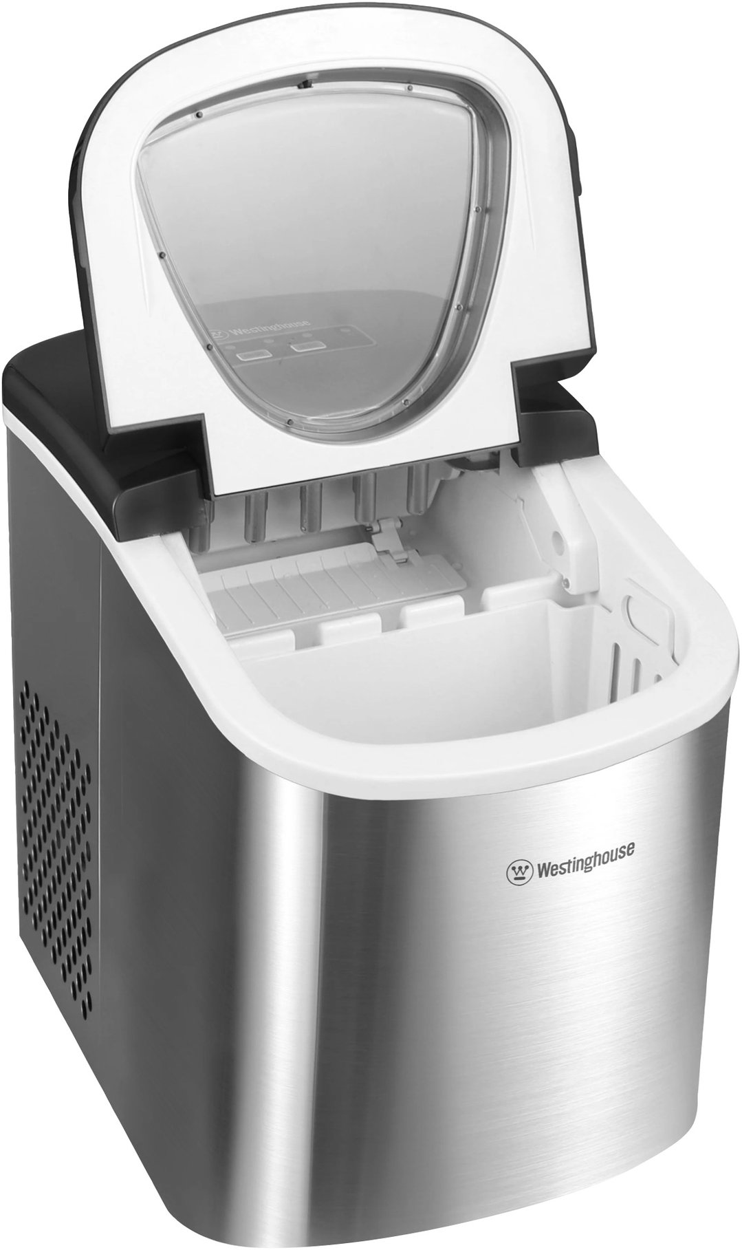 Westinghouse Ice Maker 12kg, 1.3L Portable Stainless Steel Countertop Machine WHIM01SS