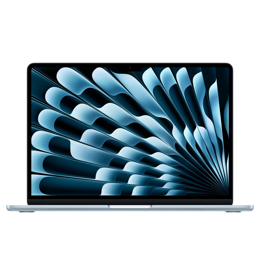 Apple 13" MacBook Air Apple M4 chip with 10-core CPU and 8-core GPU, 16GB, 256GB SSD - Sky Blue MC6T4X/A
