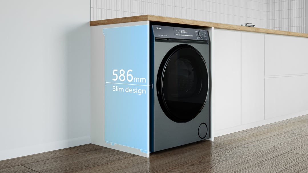Haier 8kg 300 Series Heat Pump Dryer - Dark HDHPS80KB1