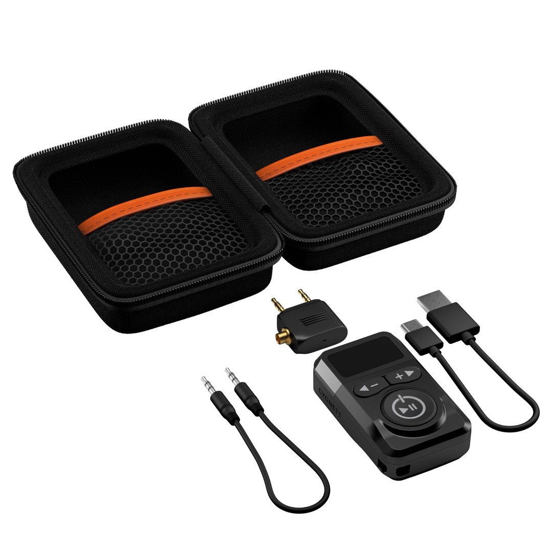 Cygnett Voyager Wireless Elite Audio Adapter - Black CY5163VOYAA