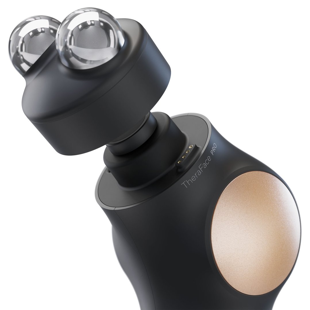 Therabody TheraFace PRO – All-In-One Skincare Device With 8 Clinically-Proven Treatments (Black) TF03582-01