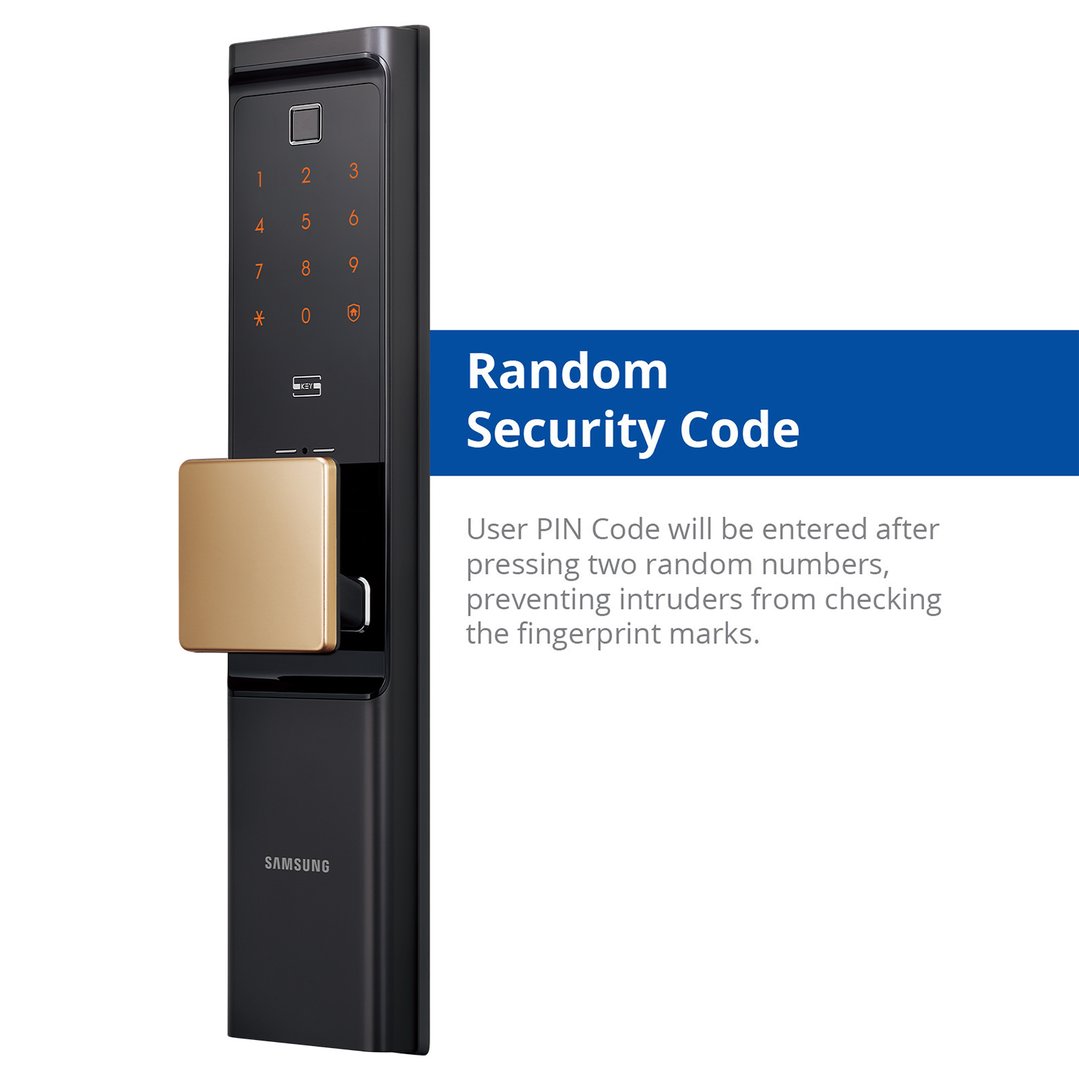 Samsung Smart Wi-Fi Fingerprint Mortise Door Lock SHP-R80