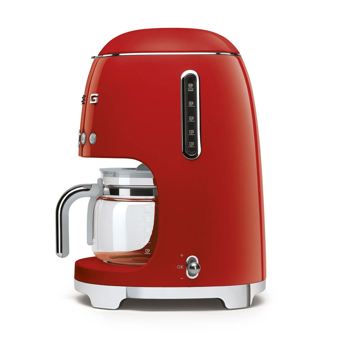 Smeg Drip Filter Coffee MachineRed DCF02RDAU