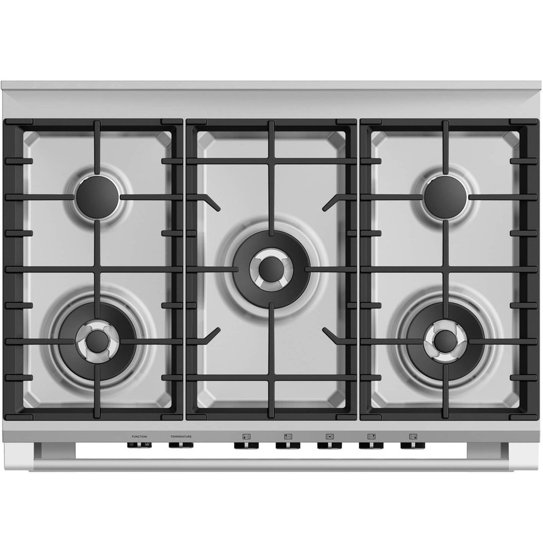 Fisher & Paykel 90cm Series 7 Classic 5 Burner Dual Fuel Cooker OR90SCG2X1