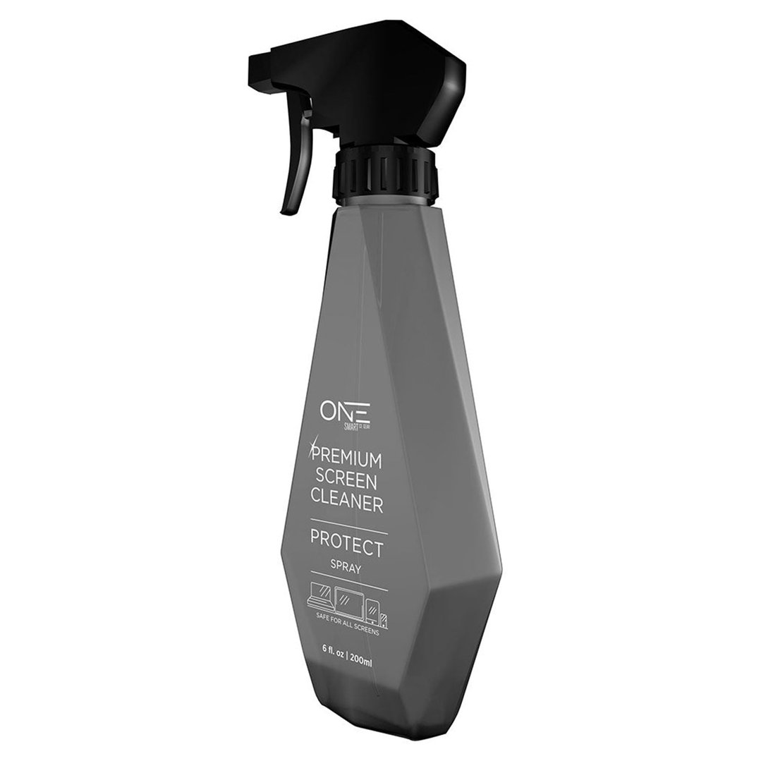 One 200mL Premium TV Screen Clean Spray Bottle & Cloth OSSC001