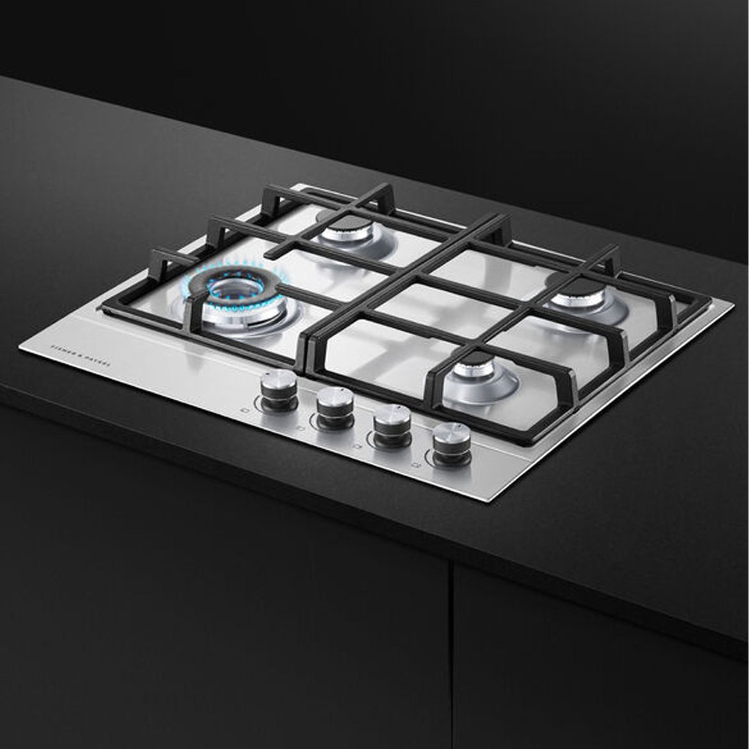 Fisher & Paykel Series 7 Gas on Steel Cooktop, 60cm CG604DX1. Buy